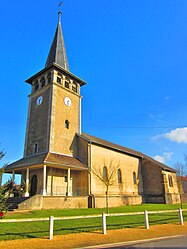 The church in Saint-Jean-lès-Buzy