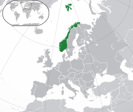 Norvegia - Localizzazione