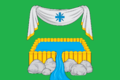 Флаг городского поселения Долгое