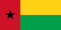 Die vlag van Guinee-Bissau