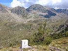 Cima d'Orgials (2647 m) und Cime de la Lombarde (2800 m)
