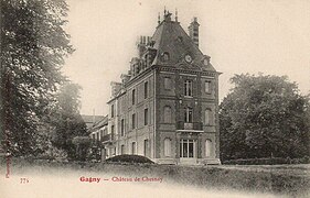 Le château de Chesnay.