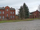 Gaswerk, bestehend aus Wohnhaus, Werksgebäude, Nebengebäude und Einfriedung