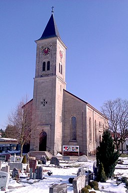 Kyrka i Mutlangen.