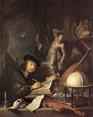 The Painter in his Studio, 1647 Gemäldegalerie Alte Meister