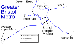 Метро Большого Бристоля предложило карту сети март 2012.svg