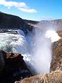 As cataratas de Gullfoss