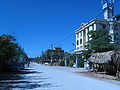 The seaside main road