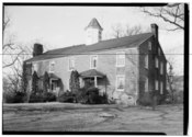 Проучване на историческите американски сгради, Рей Муди, фотограф, 21 януари 1958 г. ОБРАТНО ВДИГАНЕ. - Tusculum College, State Route 107, Greeneville Vicinity, Tusculum, Greene County, HABS TENN, 30-TUSC, 2A-1.tif