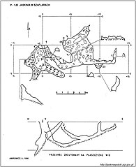 Plan jaskini