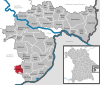 Lage der Gemeinde Kößlarn im Landkreis Passau