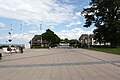 Blick über den Baltic-Platz in die Ostseeallee (West).