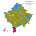 Etnička mapa Kosova (1953)