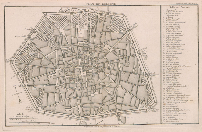 Voyage d'un françois en Italie, fait dans les années 1765 et 1766, 1769 – Bologna