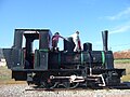 サグント行きの鉄道で使用されていた機関車