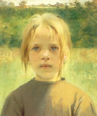 Bambina di campagna, 1892