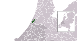 Kaart van Noordwijkerhout in Zuid-Holland