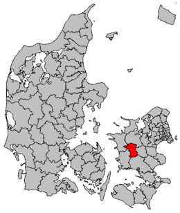 Comun de Sorø - Localizazion