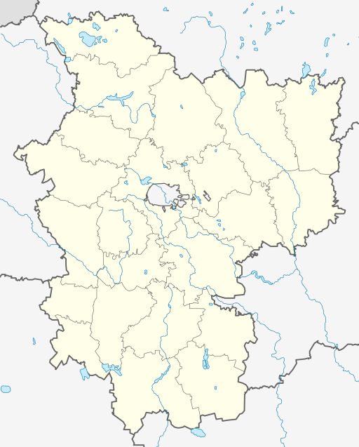 Städer i Minsk voblast på en karta över Minsks voblasts