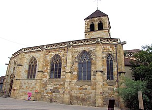 Façade sud de l'église