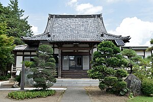 妙安寺の本堂 (茨城県境町)