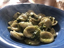 Orecchiette with cime di rapa
sauce Orecchiette con cima di rapa.jpg