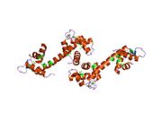 2ggm: Human centrin 2 xeroderma pigmentosum group C protein complex