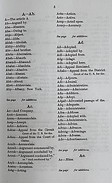 First page of the Phillips Code, 1879 edition Phillips Code 1879 first page.agr.jpg