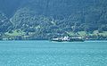 ブリエンツ湖ブリエンツ - インターラーケン・オスト間の観光蒸気船、BLS AGが運行する“レッチュベルク”