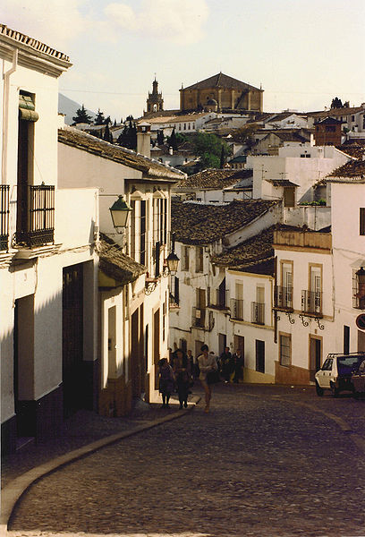 File:Ronda - view toward Santa Maria la Mayor.jpg