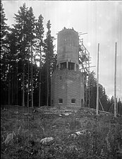 Tornet under uppförande 1919