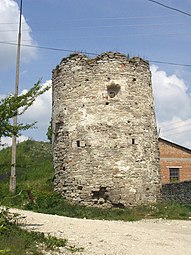 Tour du château de Sataniv.