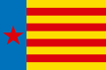 Flag of Esquerra Valenciana during the Second Spanish Republic. Unknown ratio