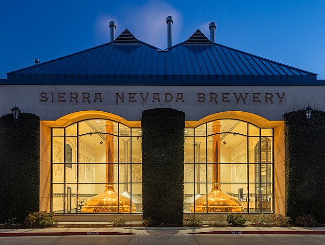 Пивоварня «Сьерра-Невада» в Чико, Калифорния