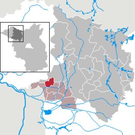 Kaart van Stüdenitz-Schönermark