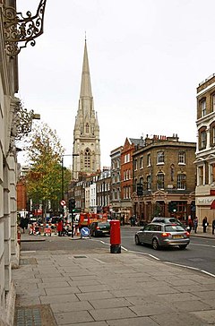 St Mary Abbots, Kensington High Street, Londýn W8 - geograph.org.uk - 1590248.jpg