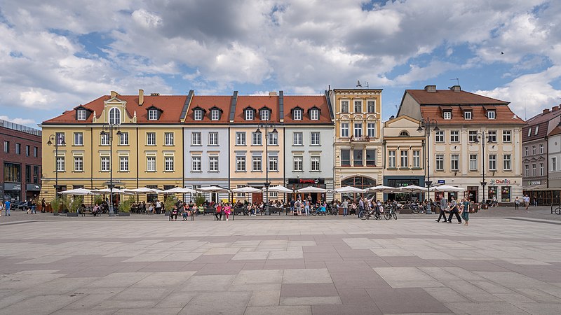 Pierzeja wschodnia Starego Rynku w Bydgoszczy