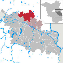 Kaart van Steinhöfel