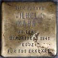 Stolperstein für Wilhelm Kahn (Maastrichter Straße 3)