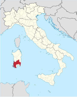 Cherta de la provinzia de Sud Sardegna