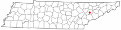 Location in the State of Tennessee