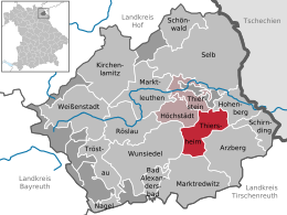 Thiersheim - Localizazion