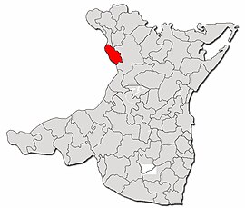 Location in Constanța County