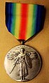 World War I Victory Medal, Auszeichnung für die Teilnahme an den Kampfhandlungen im Ersten Weltkrieg, amerikanische Beteiligung 1917–1918
