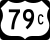 U.S. Highway 79C marker