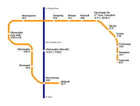 Image illustrative de l’article Métro d'Uijeongbu