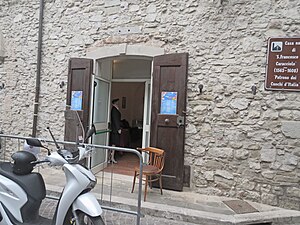 Uscita della nuova sede del museo in Corso Vittorio Emanuele I
