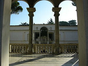 Ninfeo di Villa Giulia a Roma.