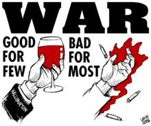 An anti-war poster by Carlos Latuff War2.png