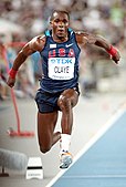 Mitfavorit Will Claye erzielte 16,41 m, womit er nicht das Finale erreichte